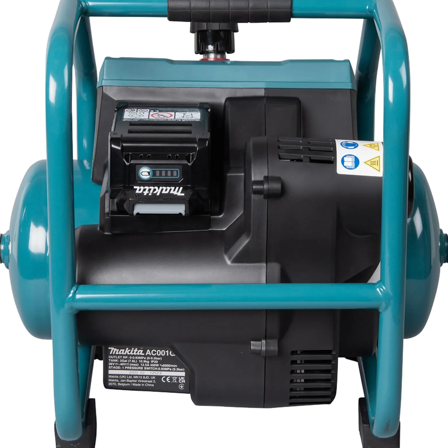 Makita AC001GZ Akku-Kompressor XGT 40 V 7,5 l Solo