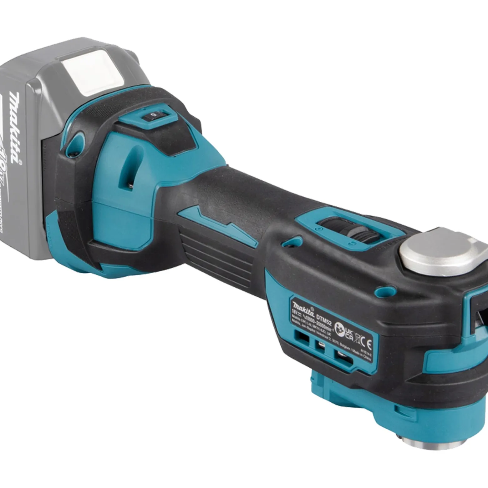 Makita Akku-Multifunktionswerkzeug 18V Solo + 33tlg. Zubehör-Set im MAKPAC - DTM52ZJX2