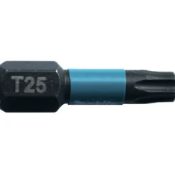 Makita Bit T25x25 mm 2 St. Impact Black - B-63688