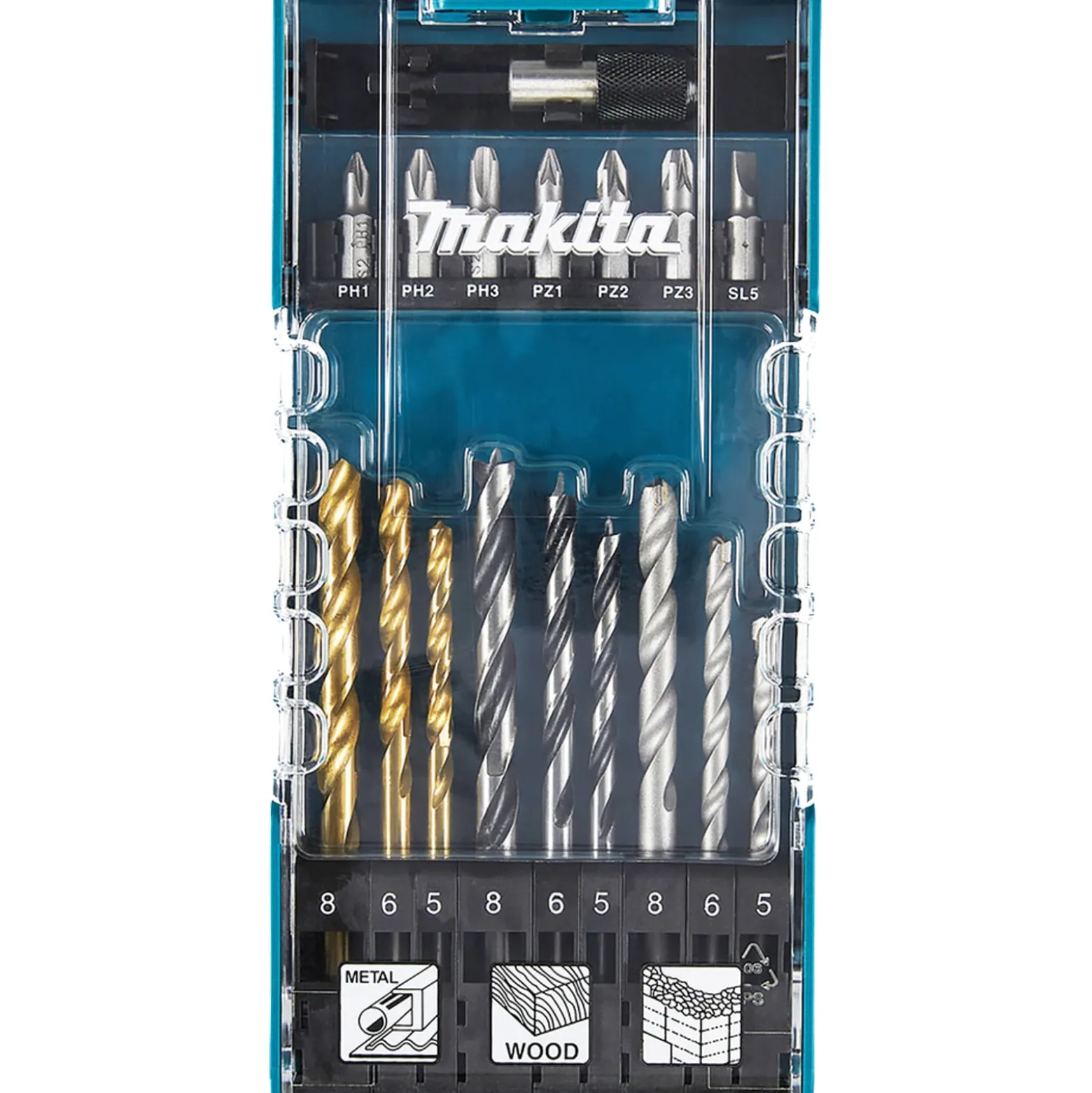 Makita Bohrer-Bit-Set 17tlg. - D-74887