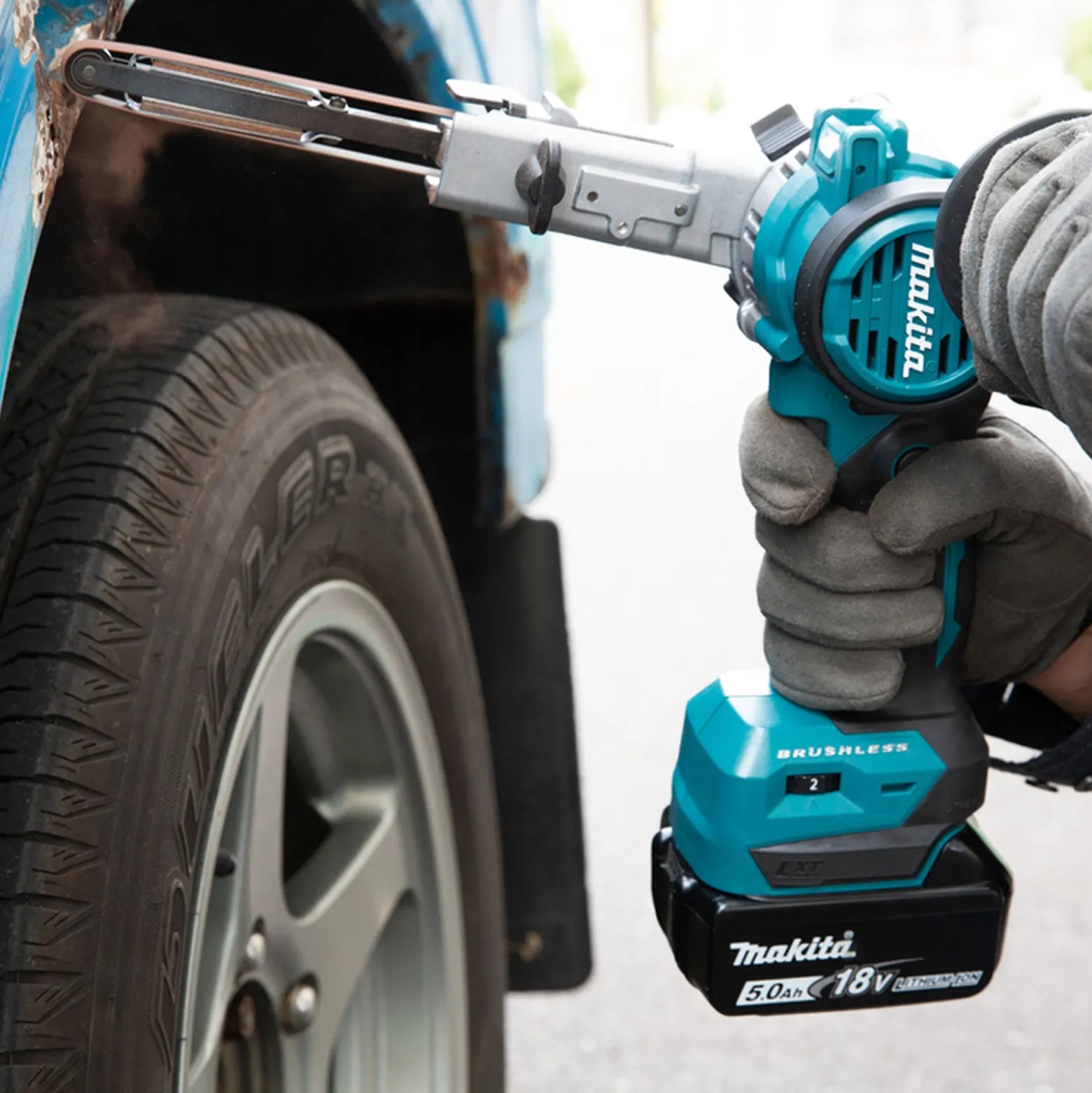 Makita DBS180Z Akku-Bandfeile 18 V Solo