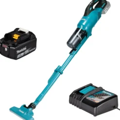Makita DCL286FRF Akku-Staubsauger 18V mit Zykloneinheit / 1x 3,0 Ah Akku + Ladegerät