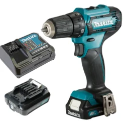 Makita DF333DSAE Akku-Bohrschrauber 12,0 V / 2x 2,0 Ah Akku + Ladegerät im Transportkoffer