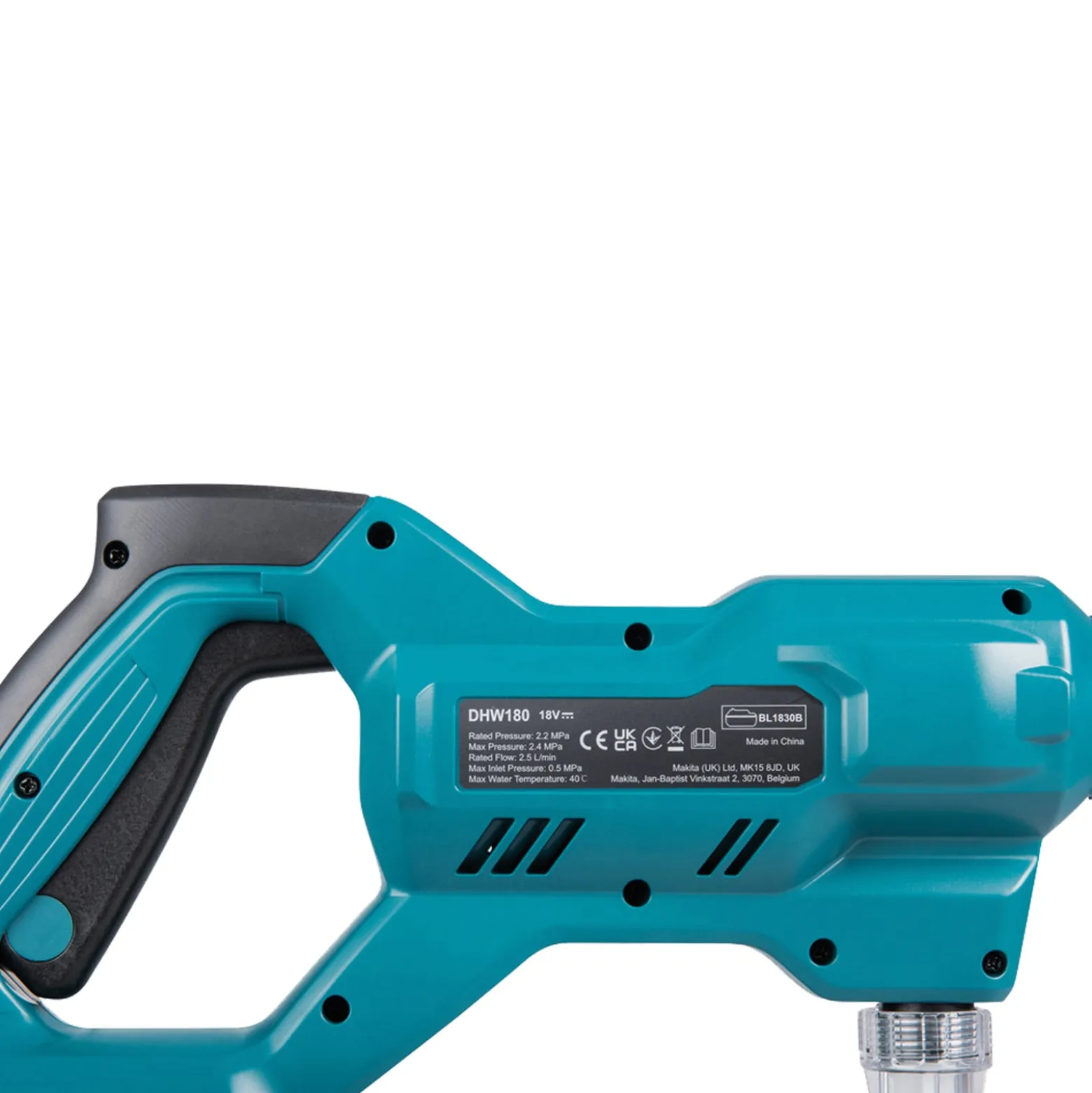 Makita DHW180Z Akku-Druckreiniger 18V Solo