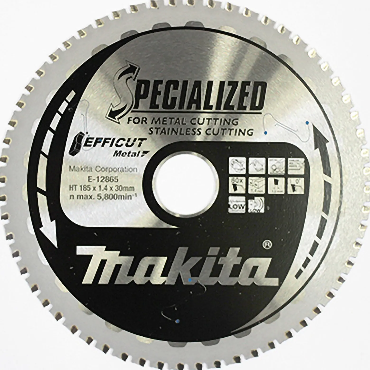 Makita EFFICUT Sägeblatt Metall 185 x 30 x 60Z - E-12865