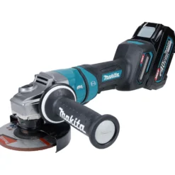 Makita GA050GM201 Akku-Winkelschleifer Ø 125 mm 40 V max. / 2x 4,0 Ah Akku + Ladegerät im MAKPAC