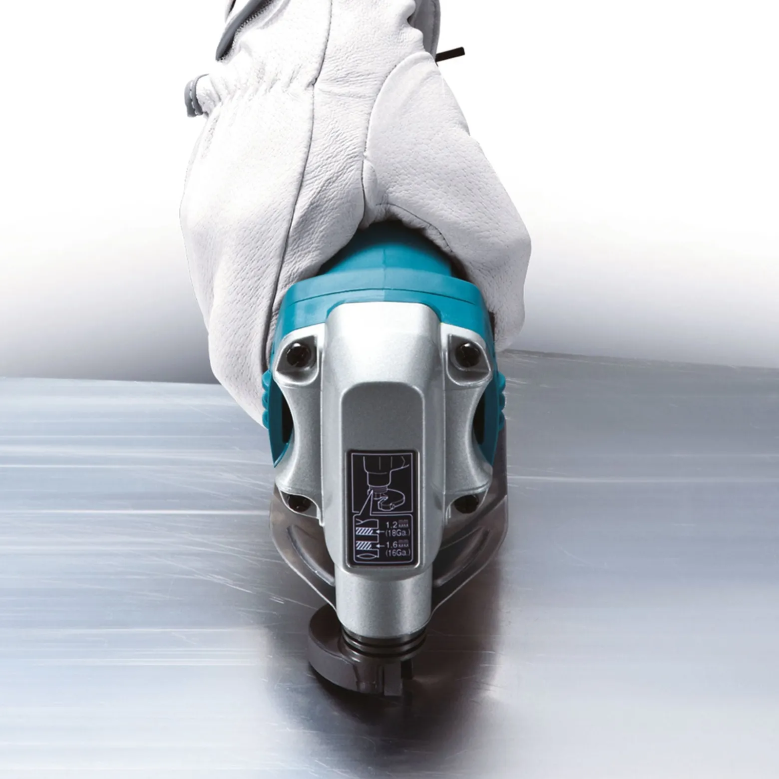 Makita JS1602J Blechschere 1,6 mm 380 W im MAKPAC