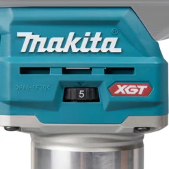 Makita RT001GM205 Akku-Multifunktionsfräse 40V max. inkl. Zubehör / 2x 4,0 Ah Akku + Ladegerät im MAKPAC