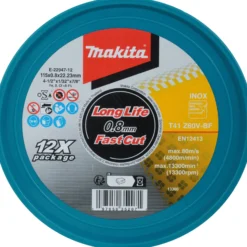Makita Trennscheibe 115x0,8 mm INOX - E-22947-12