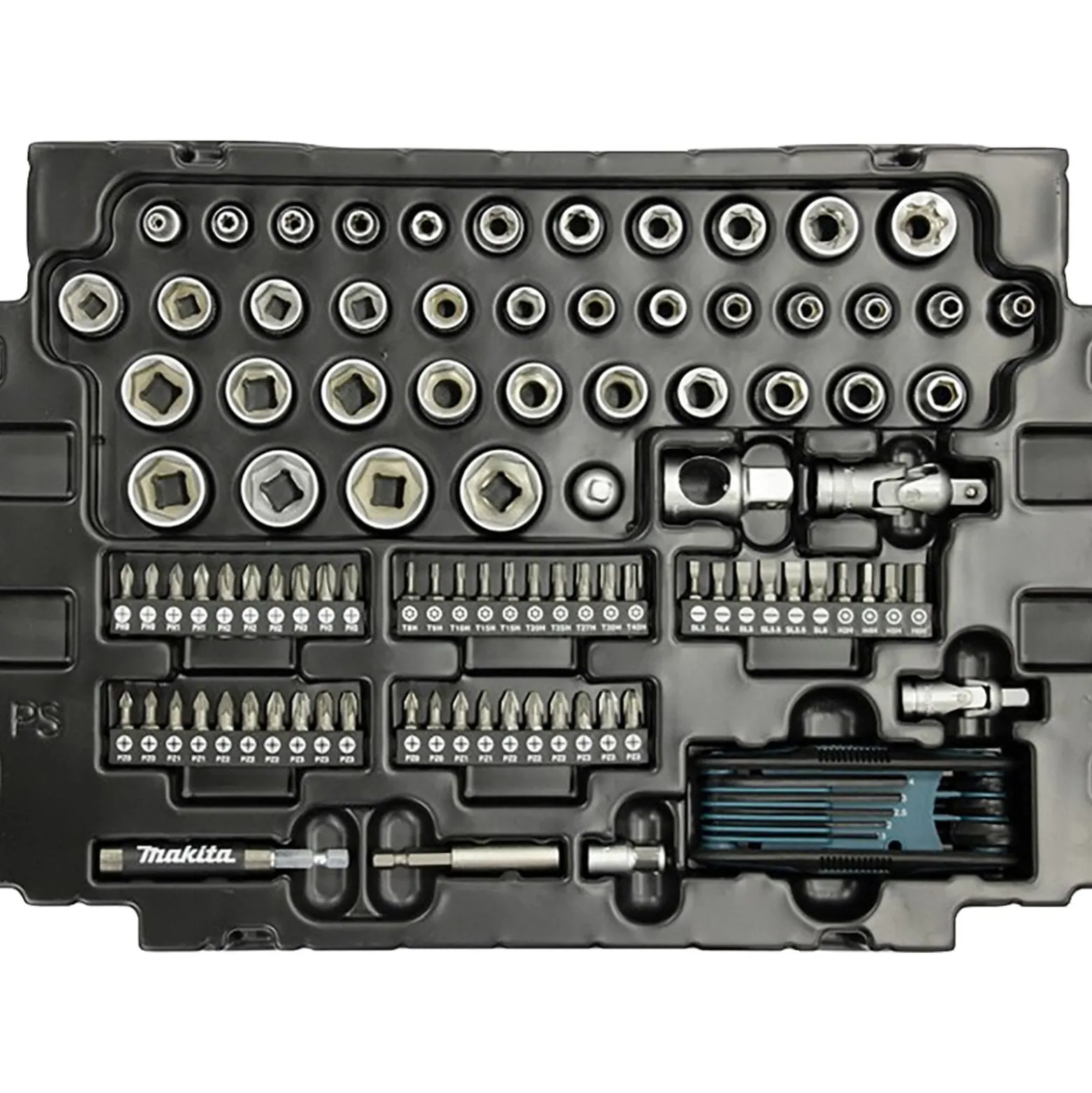 Makita Werkzeug-Set 120tlg. im Makpac - E-08713