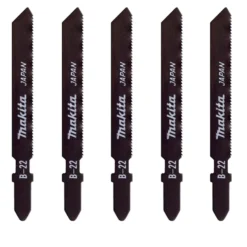 Makita 5x HSS Stichsägeblatt B-22 - A-85737