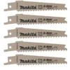 Makita 5 x Recipro-Sägeblatt BIM 100/6Z- B-20432
