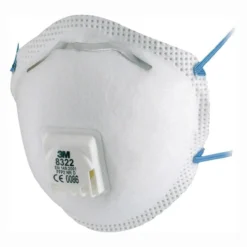 3M Atemschutzmaske 8322 FFP2 / V NR D - 7100010817
