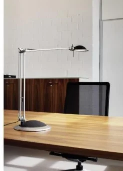 MAUL Tischleuchte MAULbusiness 8204095 LED Standfuß silber