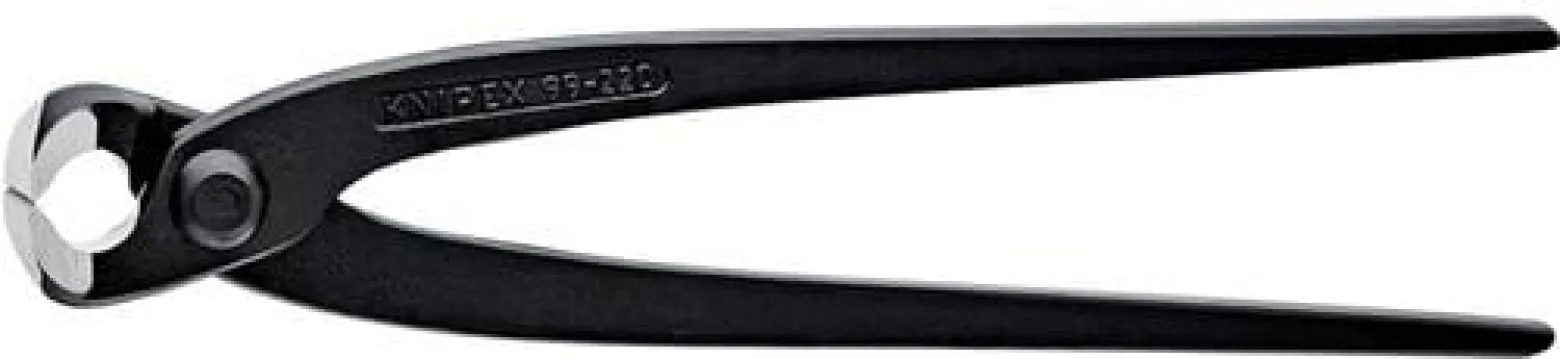 Monierzange L.220mm pol.schwarz atram.KNIPEX