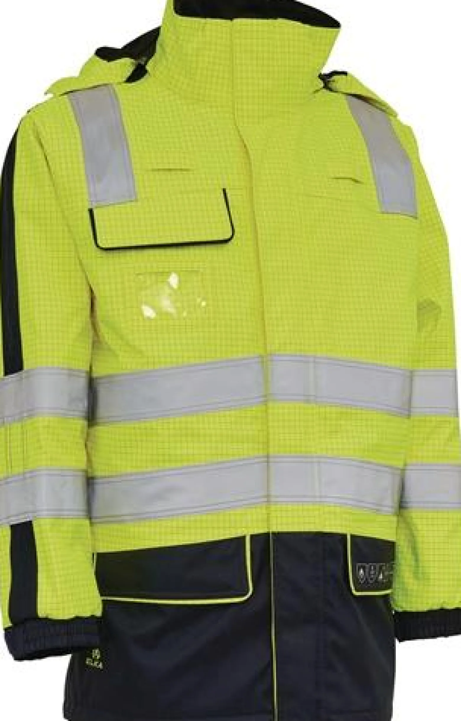 Multinorm-Warnschutzparka SECURETECH Gr.L gelb/marineblau ELKA RAINWEAR