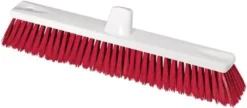 Nölle HACCP-Besen Länge 450 mm Borstenstärke 0,5 mm rot - 18234552