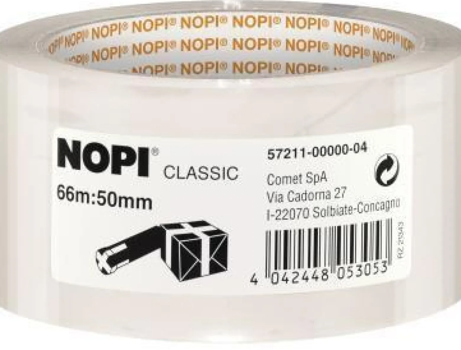 NOPI Packband Classic 57211-00000 50mmx66m transparent