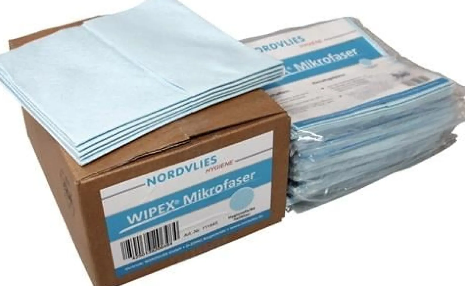 Nordvlies Mikrofaser-Wischtuch blau - 110445