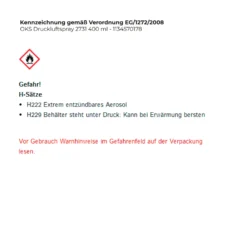 OKS Druckluftspray 2731 400 ml - 1134570178