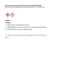 OKS Ketten-/Haftschmierstoff 451 400 ml - 1123140178