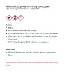 OKS Wartungsöl 641 400 ml Spraydose - 1121190178