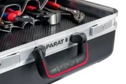 PARAT Schalenkoffer B470xT190xH360mm Doppel-Aluminium - 488-171