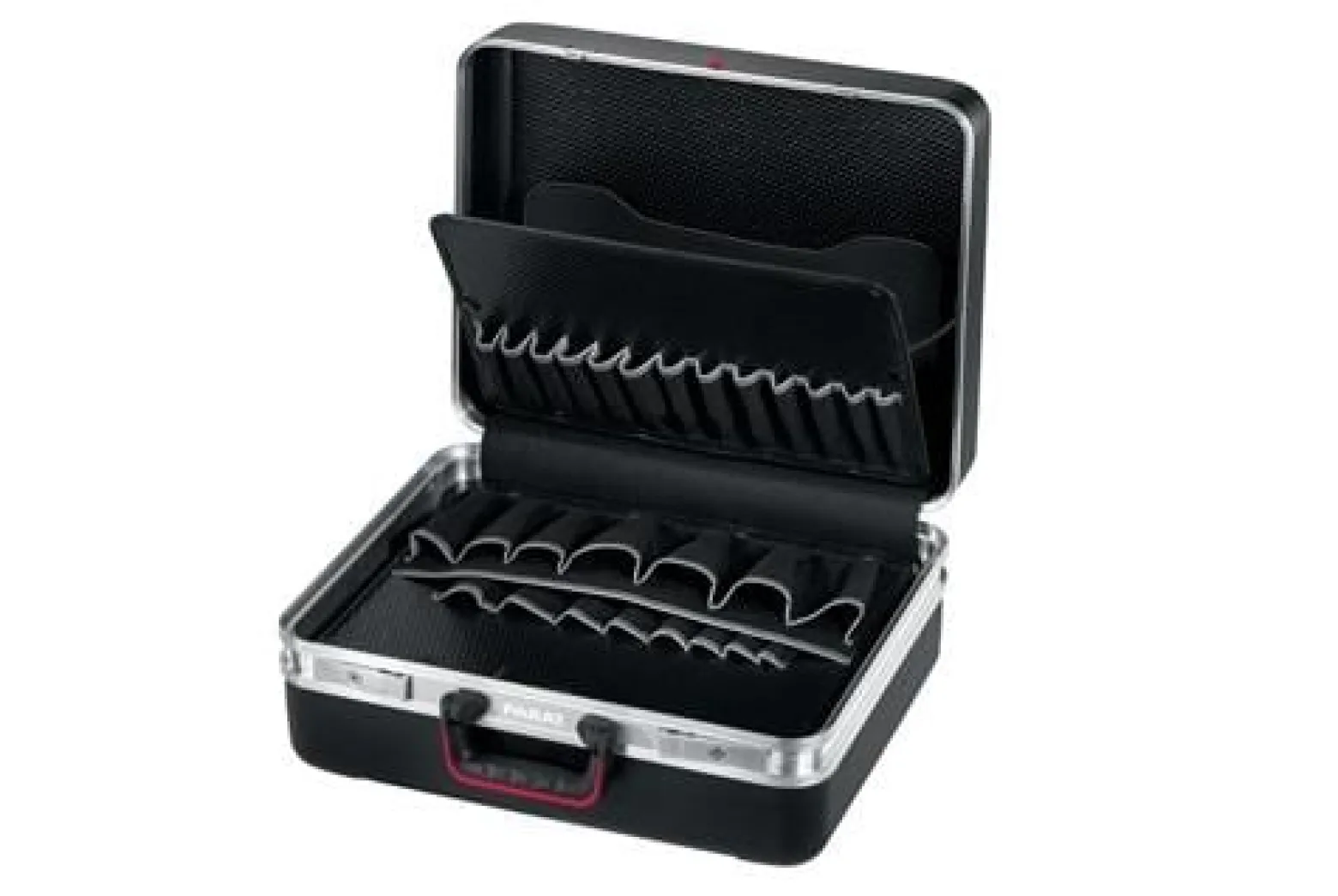 PARAT Schalenkoffer B470xT190xH360mm Doppel-Aluminium - 488-171
