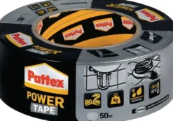 PATTEX Gewebeband Power-Tape silber-grau 50 m x 50 mm Rolle - PT5SW