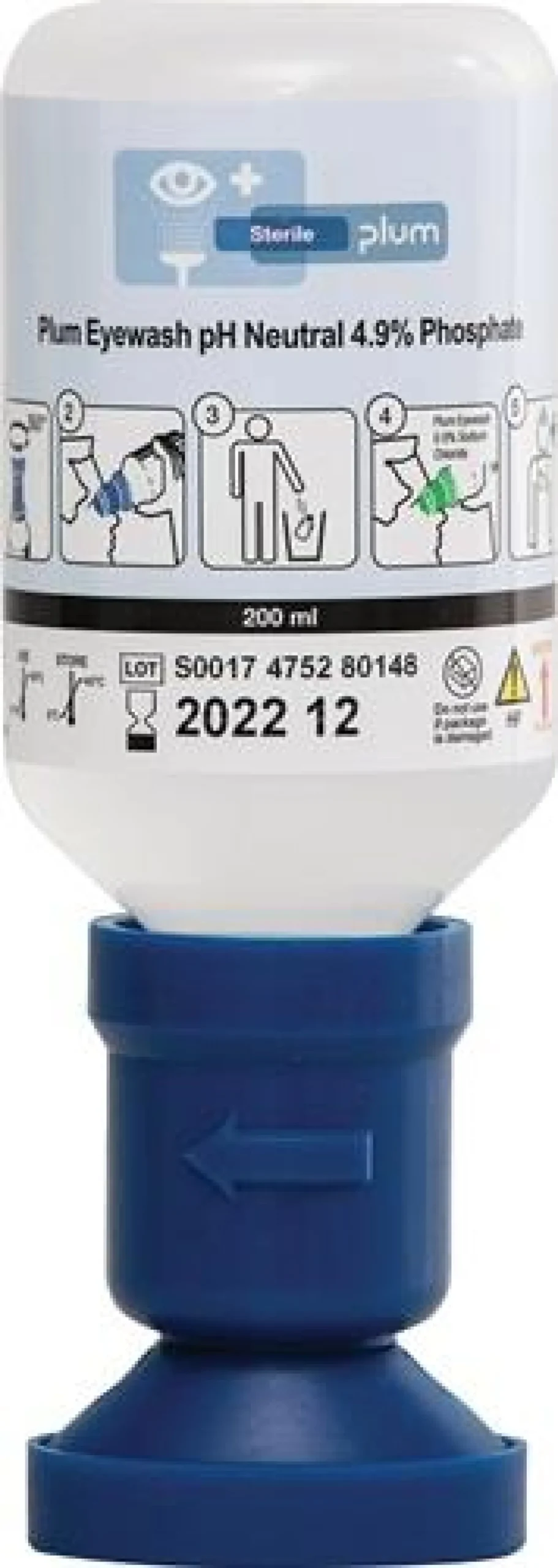 plum Augenspülflasche pH Neutral 200 ml - 4752