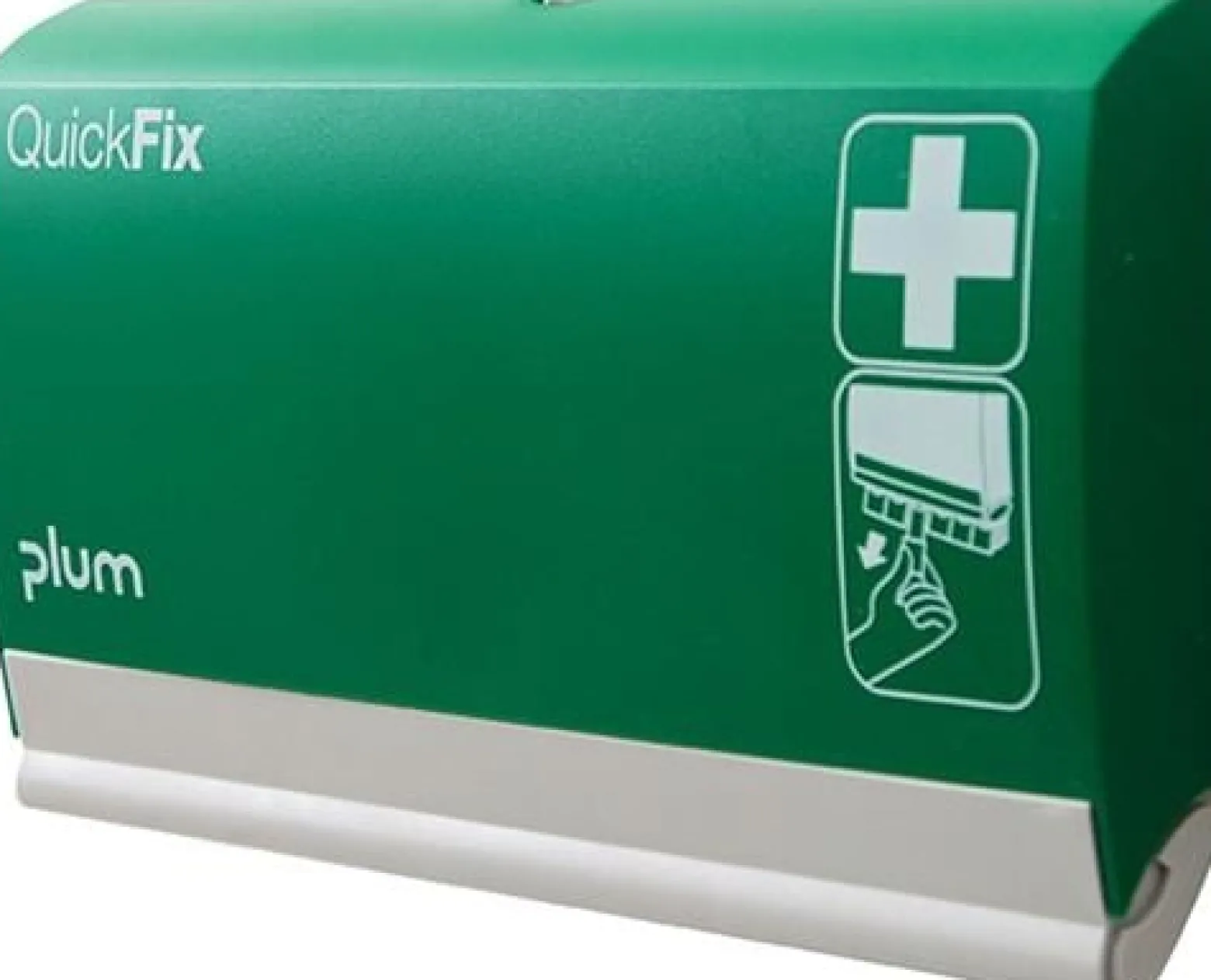 PLUM Pflasterspender Quick Fix B232,5xH133,5xT33,0ca.mm grün - 5500