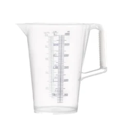 PRESSOL Messbecher 3l blau bedruckte Skala PP - 7084