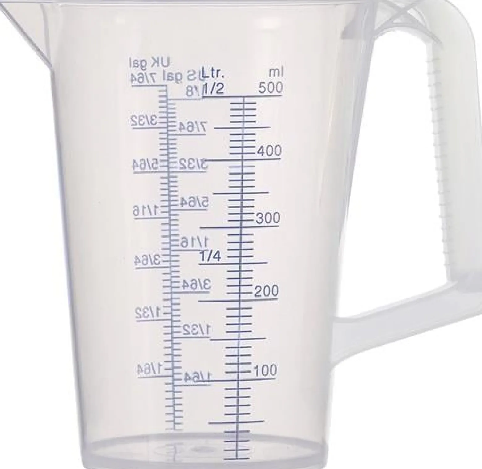 PRESSOL Messbecher 0,5l blau bedruckte Skala PP - 7081
