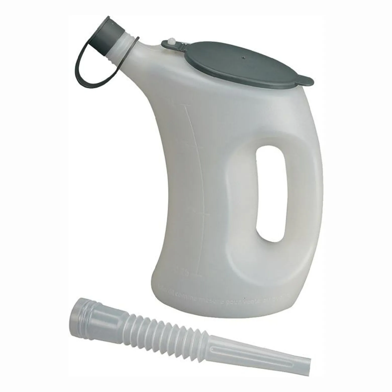 Pressol Messbecher 3 l mit Schutzdeckel/Schutzkappe/Flexauslauf - 07 623