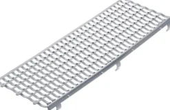 Protektor Laubfanggitter Breite 100 - 150 mm Länge 30 m - 85559