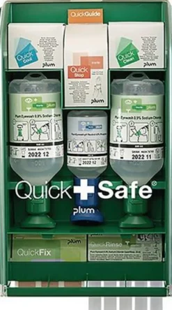 QuickSafe Box Complete befüllt Ku.staubgeschützt PLUM