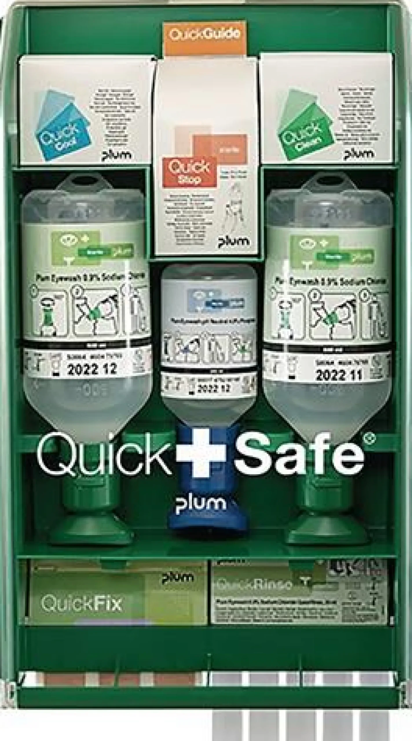 QuickSafe Box Complete befüllt Ku.staubgeschützt PLUM