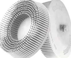 Radialbürstenscheibe Sunburst D.76mm K.120 A120 MED B.76 weiß 20000min-¹ TYROLIT