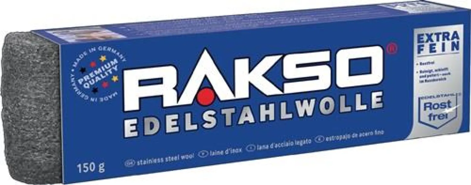 Rakso Edelstahlwolle grob 5 - 720500