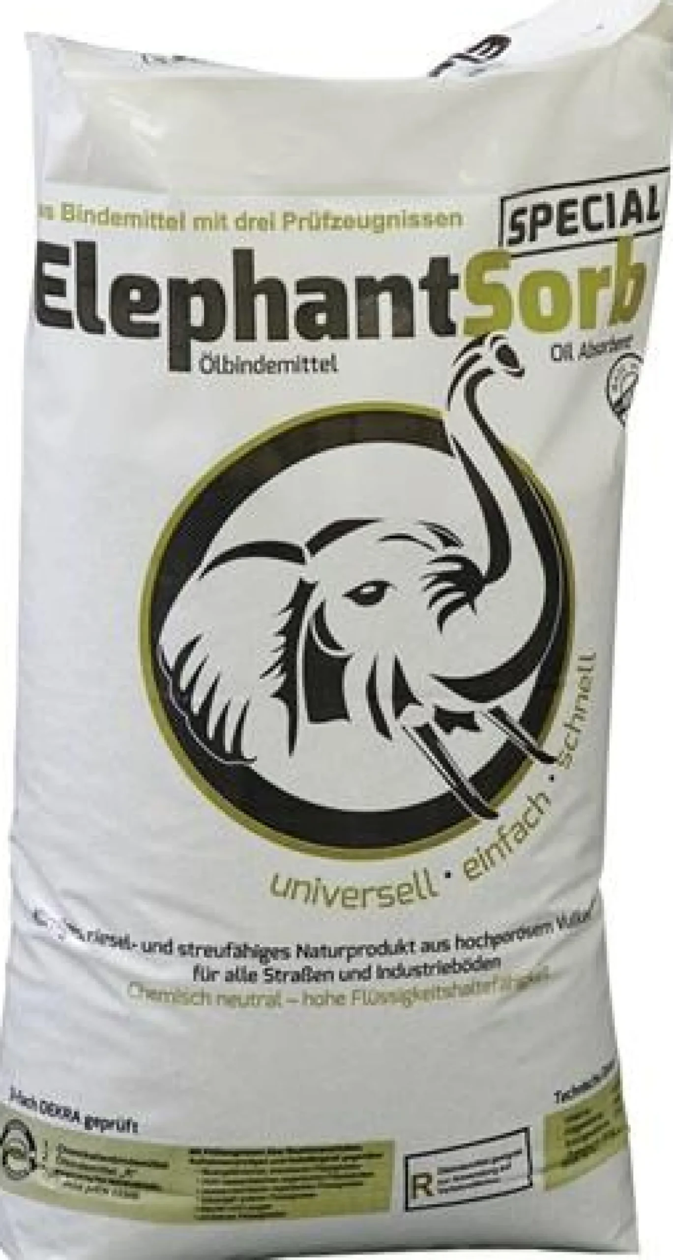 RAW Universalbindemittel Elephant Sorb Spezial Inhalt 40 l / ca. 15 kg - 22.00.34