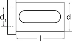 Reduzierbuchse Form 2 Bohrungs-D.25mm AD 40mm Einspann-L.71mm TECWERK