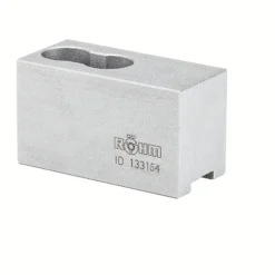 Röhm Aufsatzbacken Größe 110/125/140, 2-Backen-Satz, härtbar Spitzverzahnung 90° - 045794