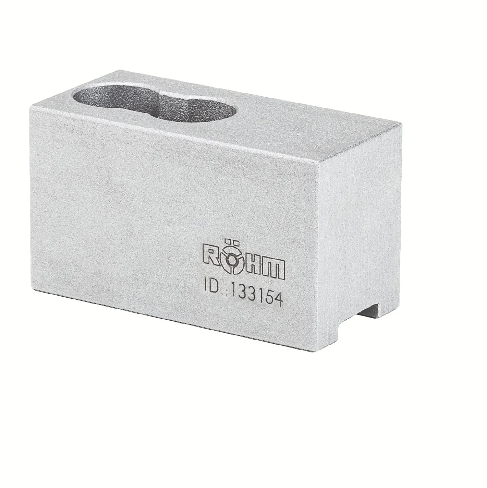 Röhm Aufsatzbacken Größe 110/125/140, 2-Backen-Satz, härtbar Spitzverzahnung 90° - 045794
