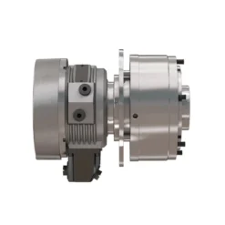 Röhm Forto-HT 46/103 - Hydraulisch betätigter Spannzylinder mit Durchgang Zylindrische Zentrieraufnahme - ZA 130 bis 45 bar - 443414