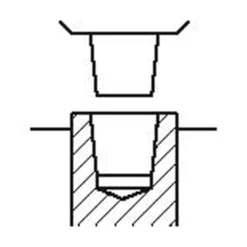Röhm Schnellspann-Bohrfutter Spiro-SK, Größe 10, Aufnahme B 16, Rundlauf 0,07 mm - 871070