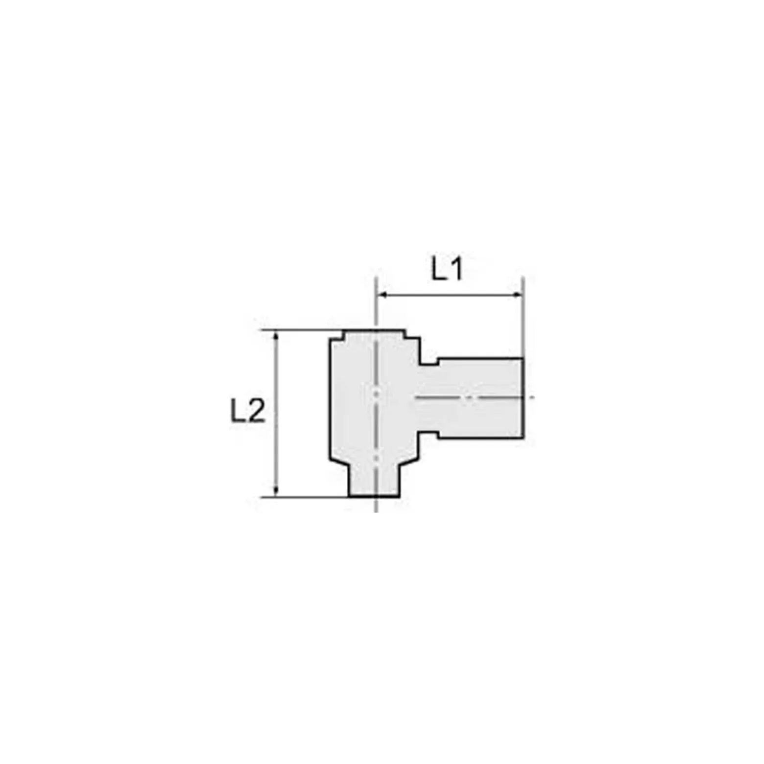 Riegler L-Steckverschraubung Blaue Serie AG G 1/2″ SW 24 mm m. O-Ring drehb. zyl. 8 mm - 109276
