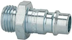 Riegler Nippel für Kupplungen NW 7,2 - 7,8 Stahl gehärtet / verzinkt G 1/4 AG 0 - 35 bar - 107547
