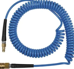 Riegler Spiralschlauch-Standardkupplung-Set PU Ø 10 x 6,5 Länge 7,5 m - 158180