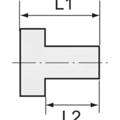 Riegler Verschlussschraube Außensechskant G 1/8 SW 14 MS - 136086