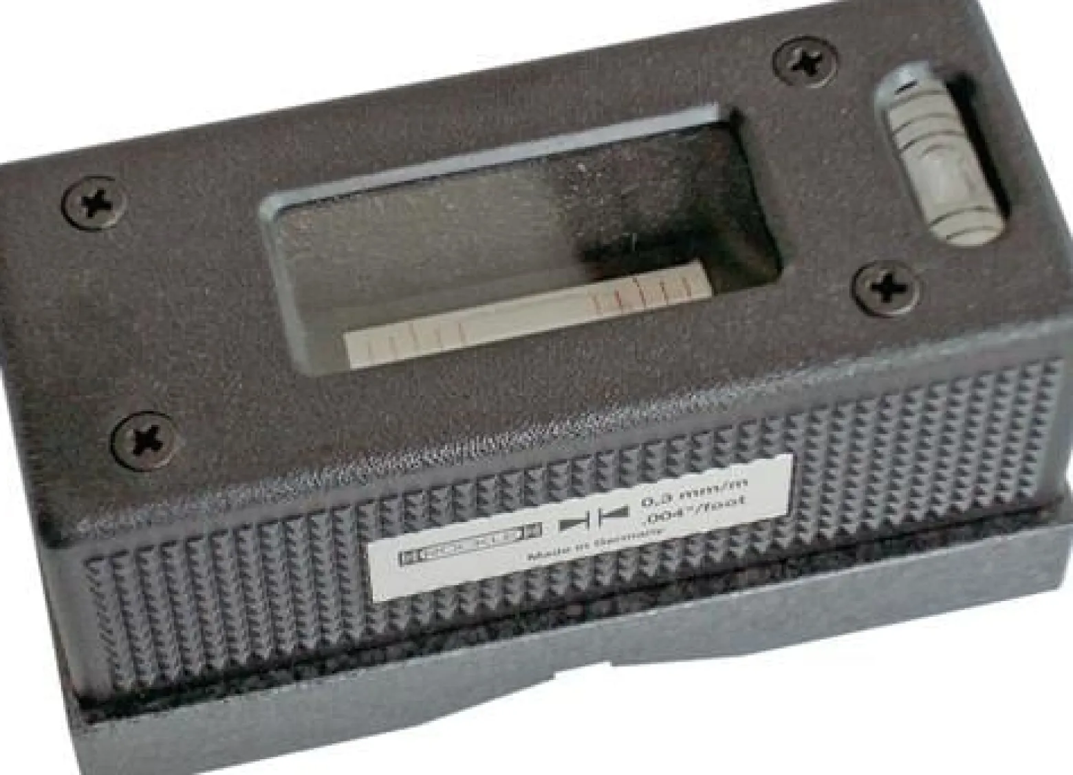 ROECKLE Kurbelzapfenwasserwaage DIN 877 Genauigk.0,2 mm/m 0,2 mm/m 60x42x42cm - 4321/060